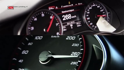 Audi Rs6 & Audi R8 V10– 300+ km/h