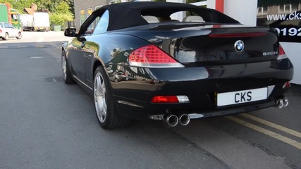 Bmw 645ci E63 Cks Sport Exhaust