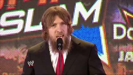 Daniel Bryan говори за мача си на Summerslam 2013 Пресконференция