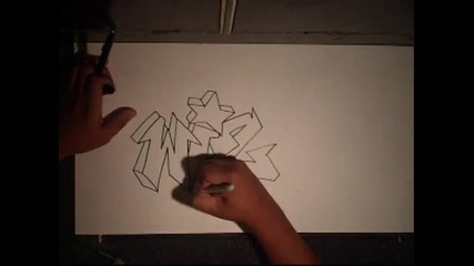 Drawing Graffiti By Wizard