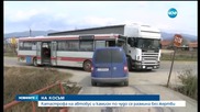 Катастрофа между камион и автобус в Казанлък се размина без жертви