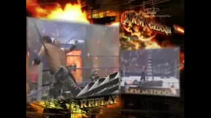 Armageddon | Jeff Hardy чупи жестоко носа на Johny 