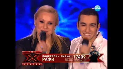 X Factor Bulgaria Финал - Тони Димитрова и Рафи Бохосян - Ах, морето