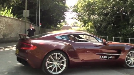 Aston Martin One-77 Hard Revs Sound