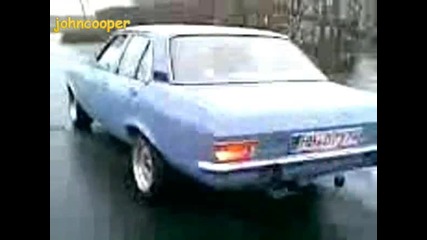 Opel Ascona A Burnout 