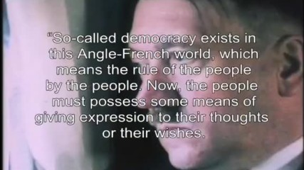 Ahtung! Адолф Хитлер Обяснява Демокрацията / Explains Democracy