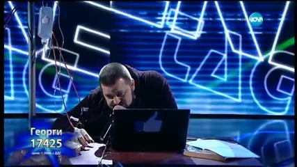 Георги Бенчев - драматична песен - X Factor Live (26.01.2015)