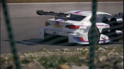 Bmw M3 Dtm on the track