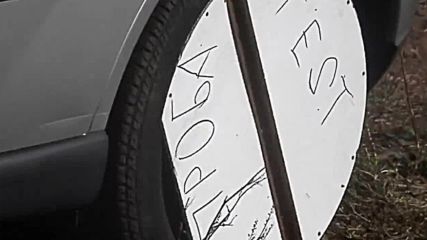 Off road test of newly patented hybrid tire of patented armored wheel