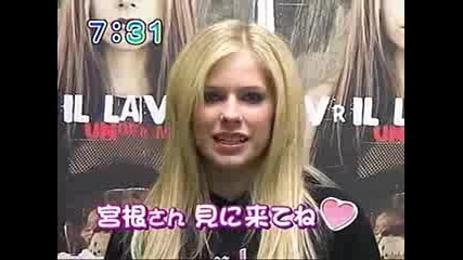 Avril Lavigne In Japan