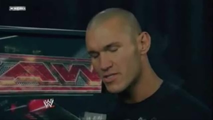 John Cena vs Randy Orton Hell in a cell Promo