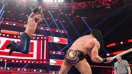 Dean Ambrose vs. Drew McIntyre - Last Man Standing Match: Raw, 25 March, 2019