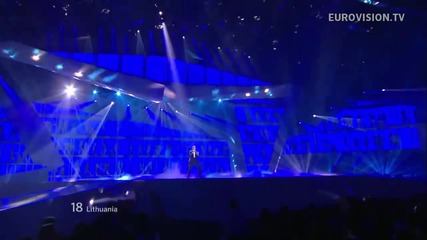 Литва / Donny Montell - Love Is Blind / Live - Евровизия 2012