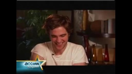 Robert Pattinson about Remember me (access Hollywood Interview ) 