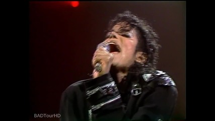 Michael Jackson - Bad Snippets ( Bad Tour, Los Angeles 1989) Hd