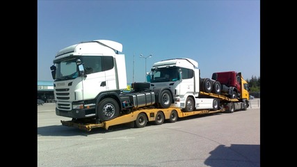 Scania на паркинга на Метро в Ст.загора