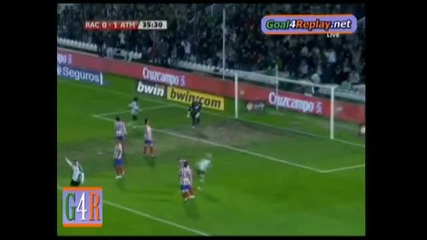 Racing Santander - Atletico Madrid 1 - 1 