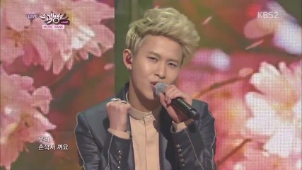 (hd) Ze:a 5 - Cherry Blossom Ending ~ Music Bank (12.04.2013)