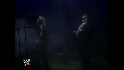Undertaker в Raw - Kane и Paul Bearer го плашат⌠6.04.98⌡