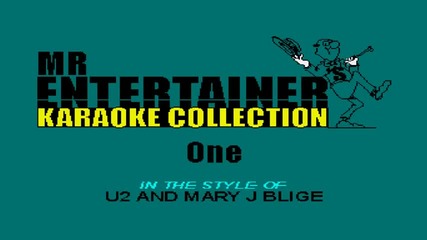 U2 & Mary J. Blige - One - karaoke