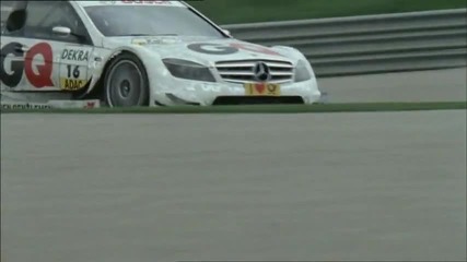 David Coulthard Mercedes Dtm - Footage test in Valencia 