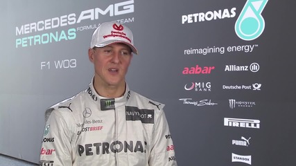 F1 W03 launch - Michael Schumacher interview