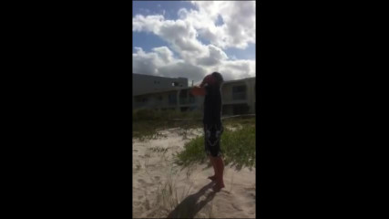 Guy gets pepper sprayed at coco beach