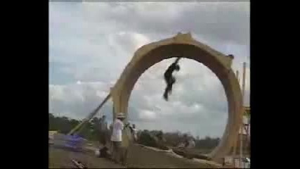 Dangerous half pipe