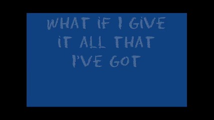 What If By Plain White T's Lyrics