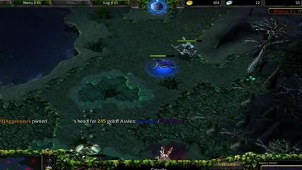 Dota - The Power Crixalis - Sandking!