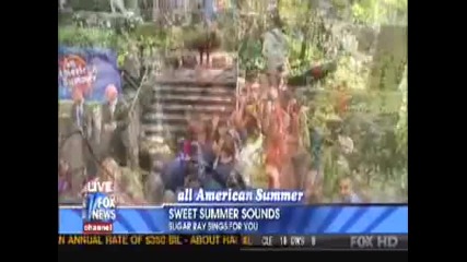 Sugar Ray performing Boardwalk Live on Fox Friends 