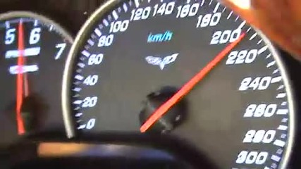 Chevrolette Corvette Z06 0 - 300 kmh