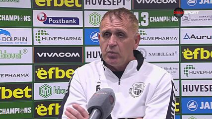 Бруно Акрапович след Лудогорец - Хебър (3:0)