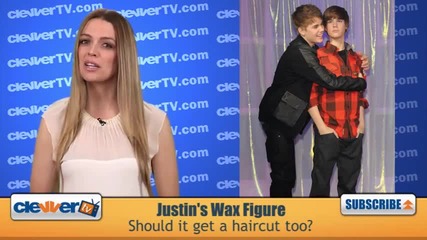 Justin Bieber Gets Wax Figure Should it get a haircut too 