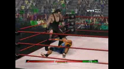 Wwe Impact 2011 Гробаря тушира Джон Сина 