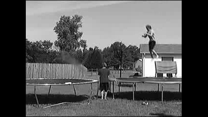 freerun of trampoline
