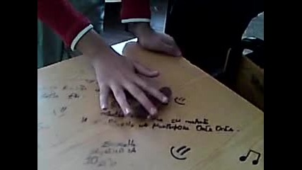Fingerboard at school