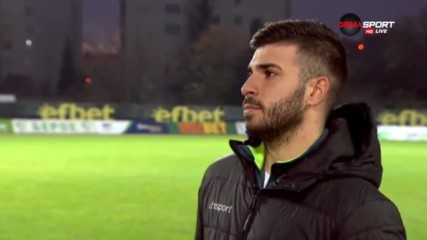 Еуженио: Лесно е с Камбуров, благодаря на треньора