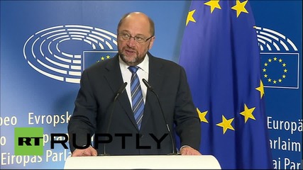 France: Schulz discusses 'highly emotional' EP session on Greek debt crisis