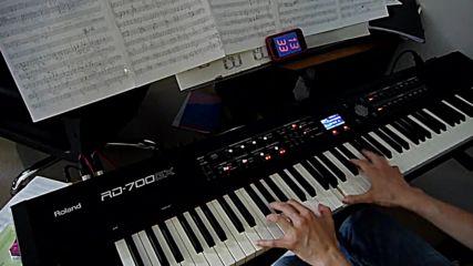 Iron Maiden - Fear Of The Dark - piano cover Hd