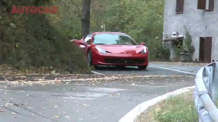 First Test of the new Ferrari 458 Italia by Autocar 