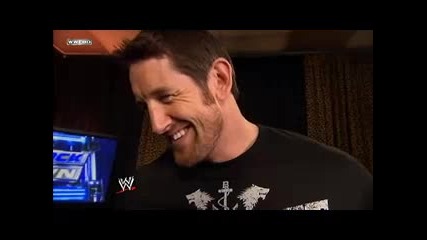 Vickie Guerrero казва на Wade Barret че ще има мач в клетка срещу Daniel Bryan