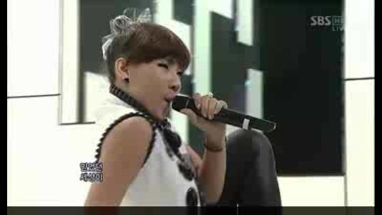 2ne1 - Fire [sbs Inkigayo 090621]