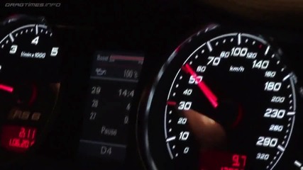 Audi Rs6 Evotech vs Bmw M3 Ess (333 kmh)