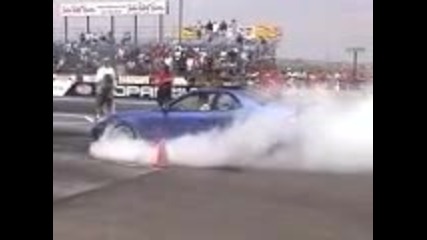 Honda Prelude Burnout