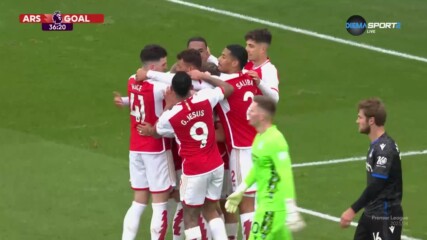 Арсенал - Кристъл Палас 2:0 /първо полувреме/
