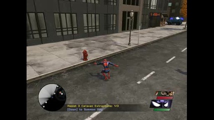 Spider - Man Web of Shadows Задно Салто :д