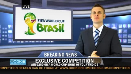 Free Competition Win 250 Euros or a World Cup Shirt of Your Choice