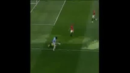 20.09.09 Манчестър Юнайтед 4:3 Манчестър Сити ( Всички голове)