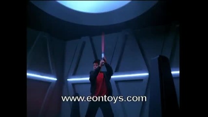 (бг аудио) - - - Реклама на лазерни мечове (нека силата бъде с теб) :d 